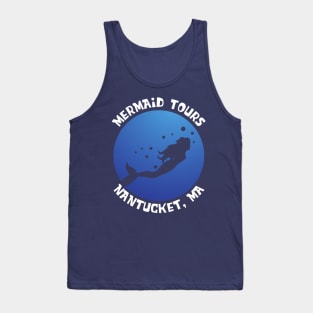 Mermaid Tours, Nantucket, MA Tank Top